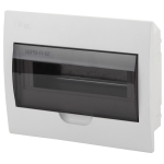 BOXF12  Корпус пластиковый встраиваемый ЭРА SIMPLE ЩРВ-П-12 IP41 прозрачная крышка белый