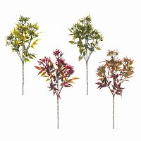 265694 Цветок искусственный Диервилла  H86 см  4в.