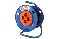 Удлинитель на катушке силовой народный 4 гнезда ПВС 2200 Вт с/з, 40м