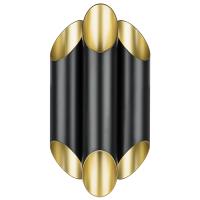 720667 Бра SIENA 6х40W G9 ЧЕРНЫЙ/ЗОЛОТО