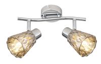 Светильник настенно-потолочный спот Rivoli Florrie 7065-702 2 х Е14 40 Вт поворотный