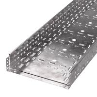 Лоток перфорированный Стандарт 400х100х3000 (1,0 мм) (6 м/уп) Промрукав