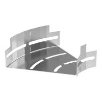 Угол горизонтальный изменяемый 0-45 градусов Стандарт INOX (AISI 304) 150х50 Промрукав