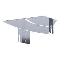 Крышка угла горизонтального изменяемого 0-45 градусов Стандарт INOX (AISI 316) 150 Промрукав