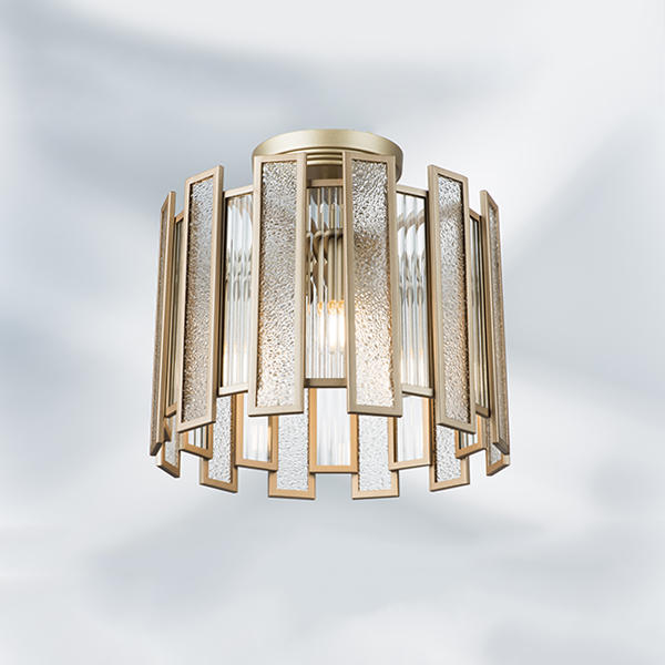 712042 Люстра AGAVE 3х40W E27 ШАМПАНЬ/ПРОЗРАЧНЫЙ