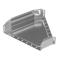 Угол горизонтальный 45 градусов Стандарт INOX (AISI 304) 400х100 Промрукав