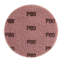 Диск шлифовальный на сетчатой основе 125 мм, Р80, 5 шт Kranz