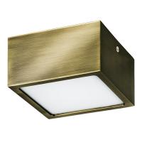 213921 Светильник ZOLLA QUAD LED-SQ 10W 780LM ЗЕЛЕНАЯ БРОНЗА 4000K IP44
