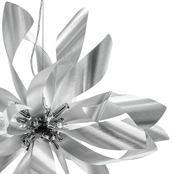 754269 Люстра подв TURBIO 6х6W (led) G9 SATIN ALU