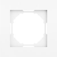 Рамка 1-я, глянцевый белый, серия A07