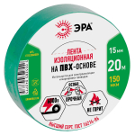 ЭРА ПВХ-изолента 15мм*20м зеленая (10/200/8000)