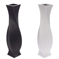 266226 Ваза для искусственных цветов  L13 W13 H58 см  2в.