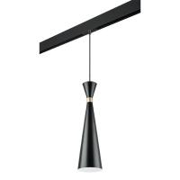 PRO816317 Светильник д/1-фазн трека DUMO 1х40W E27 ЧЕРНЫЙ МАТОВЫЙ/ЗОЛОТО (816317+595007)