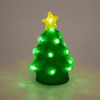 Акриловая светодиодная фигура Елочка 15х15х22 см, 20 светодиодов, батарейки 2хAA (не входят в комплект) NEON-NIGHT