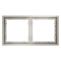 Рамка пластиковая VOLTUM S70 на 2 поста, (кашемир)