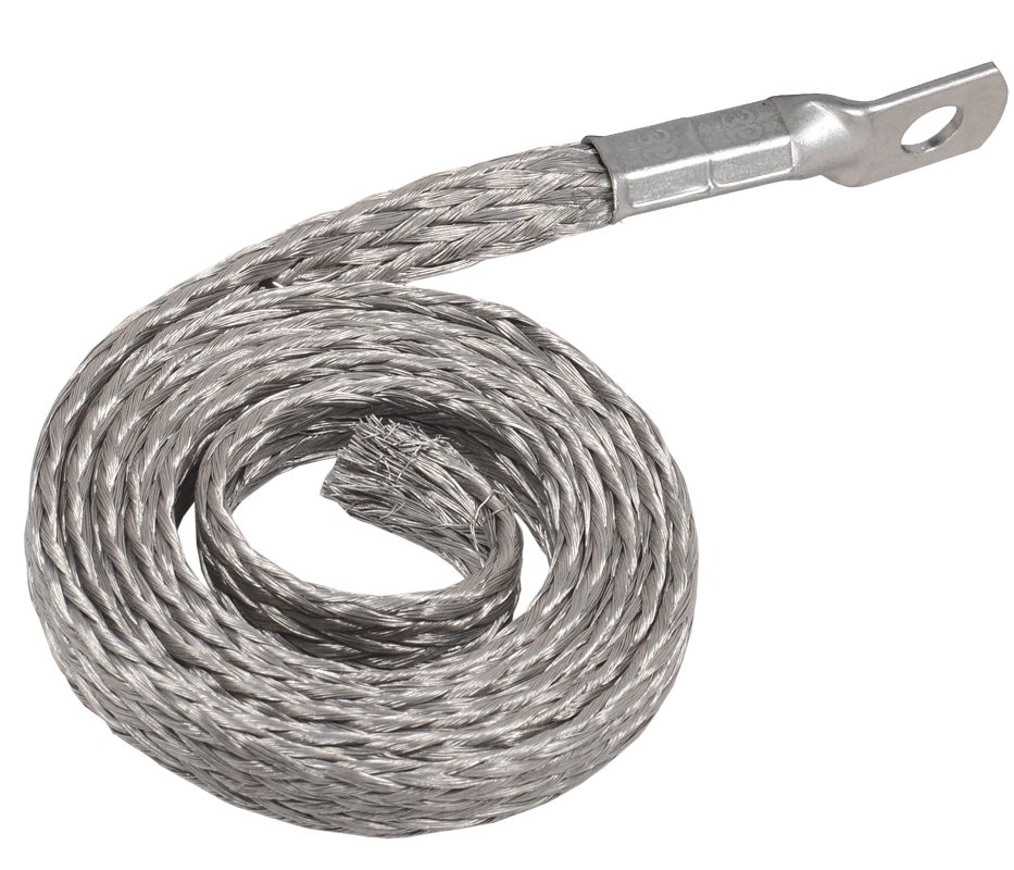 Шина заземления ПМЛ25 0,8м с наконечником IEK