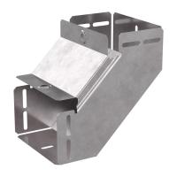 Угол вертикальный внутренний 90 градусов с крышкой Стандарт 150х100 Промрукав