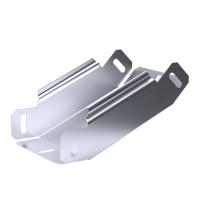 Угол вертикальный внутренний 45 градусов Стандарт INOX (AISI 316) 100х50 Промрукав