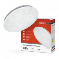 Светильник сд серии DECO 24Вт 230В 4000К 1560Лм 330х55мм БАМБУК IN HOME