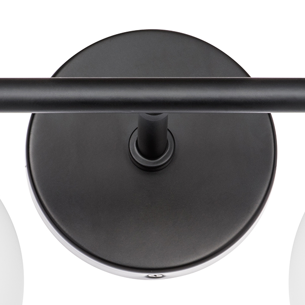 815527 Бра CROCO 2х40W E14 ЧЕРНЫЙ МАТОВЫЙ