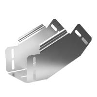 Угол вертикальный внутренний 45 градусов Стандарт INOX (AISI 304) 100х80 Промрукав