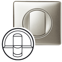 Legrand Celiane Титан Накладка компьютерной 1-ой розетки