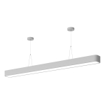 SPO-113-W-40K-036  Светильник LED ЭРА Geometria SPO-113-W-40K-036 Block 36Вт 4000К 3000Лм IP40 1200*100*50 белый подвесной драйвер внутри