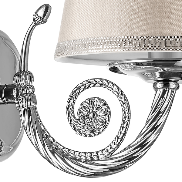 779504 Бра ENGENUO 1х40W E14 ХРОМ