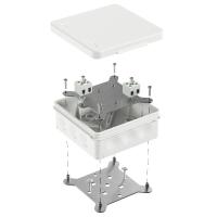 Коробка огнестойкая для о/п двухкомпонентная 60-0303-FR2.5-4 Е15-Е120 RAL9003 100х100х40 (16 шт/кор) Промрукав