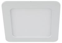 LED 2-12-4K Светильник ЭРА светодиодный квадратный LED 12W 220V 4000K (30/630)