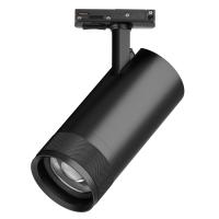 C4307SS Светильник CANNO PRO д/треков BARRA LED 30W 2100LM 20-55G ЧЕРНЫЙ 2700-4200-6000K IP20 с тонким адаптером (304307 + 592007-SS)