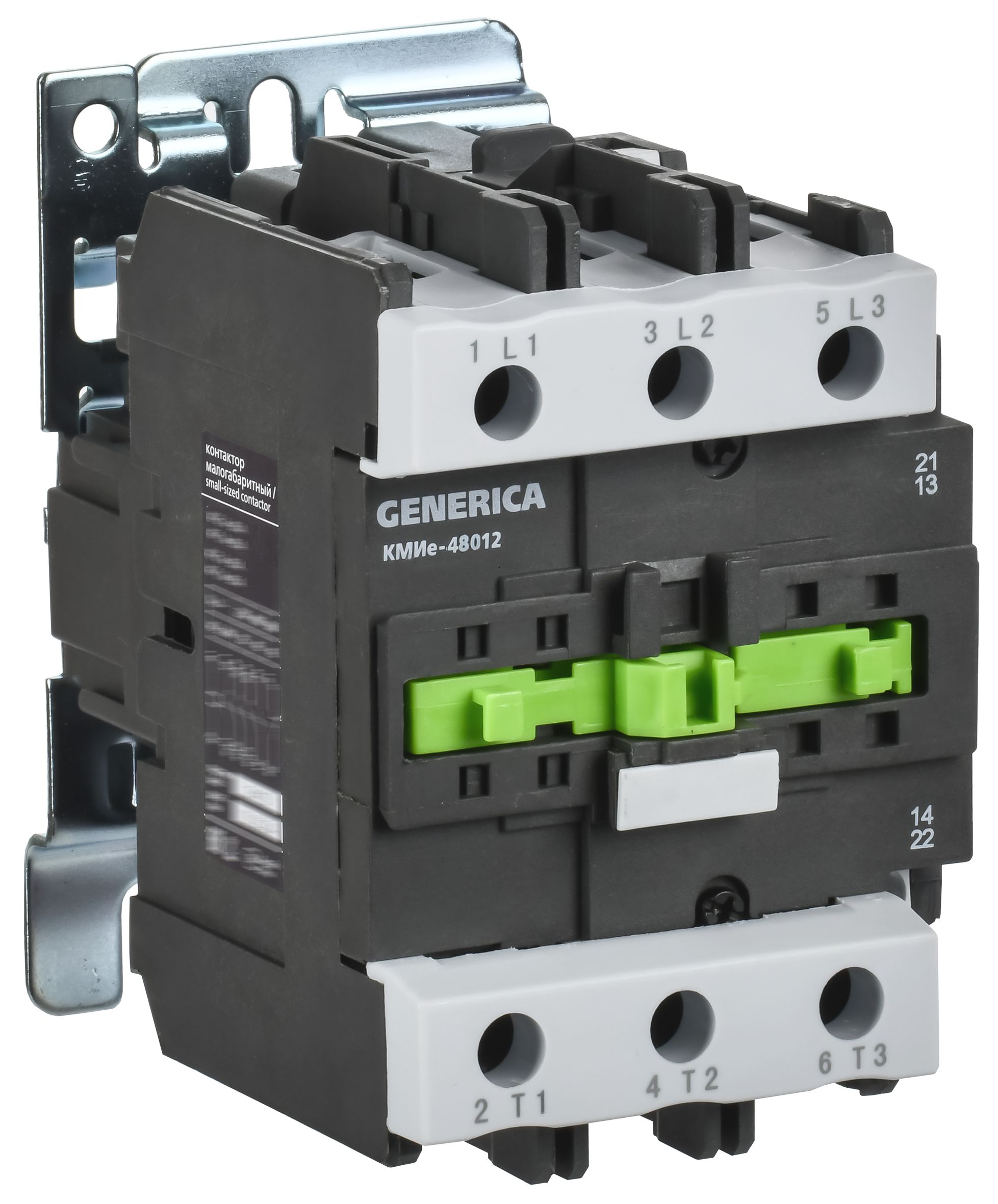 Контактор КМИе-48012 80А 400В/АС3 1НО;1НЗ IEK