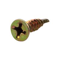 Саморез оконный сверло 3,9х16мм, желтый цинк, короб (1000 шт/уп) KRANZ 