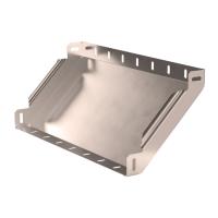 Угол вертикальный внутренний 90 градусов Стандарт INOX (AISI 409) 400х50 Промрукав