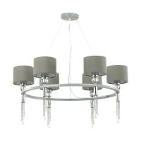 4515/6 NEOCLASSI LN20 66 хром, серый Люстра E27 6*60W 220V SANTIAGO