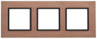 14-5203-14 ЭРА Рамка на 3 поста, металл, Эра Elegance, медь+антр (5/25/900)