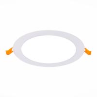 ST209.538.12 Св-к встр. Белый LED 1*12W 3000K 816Lm Ra80 110° IP20 D170xH8 90-265V Встраиваемые светильники