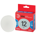 LED GX-12W-865-GX53 R  Лампа светодиодная ЭРА RED LINE LED GX-12W-865-GX53 R 12Вт таблетка холодный дневной свет GX53