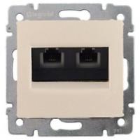 Legrand Valena Крем Розетка ТЛФ 2-ая