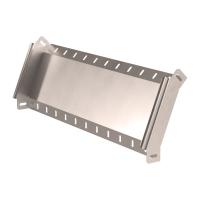 Угол вертикальный внешний 45 градусов Стандарт INOX (AISI 409) 600х50 Промрукав