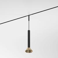 Mini Magnetic Трековый светильник 3W 3000K черный/латунь 85164/01