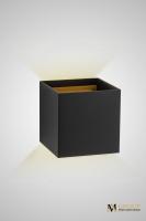 Светильник светодиодный для подсветки стен AM Group AM112-BK/GOLD