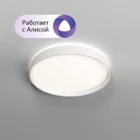 DK6510-WH/1 Накладной светильник, LED, 40W, IP 20, 3000K - 6500K, белый, металл, полимер