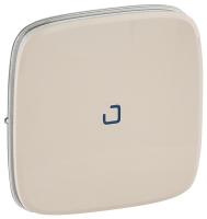 Legrand Valena ALLURE Сл.кость Клавиша 1-ая с подсветкой/индикацией (голубая линза в центре)