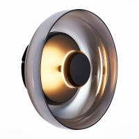 SL6002.401.01 Светильник настенный ST-Luce Черный/Дымчатый LED 1*7W 4000K LAZIO