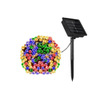 ERAUF024-16  Садовая гирлянда ЭРА ERAUF024-16 Сеть 150 LED на солнечной батарее мультиколор 2мХ1,35м