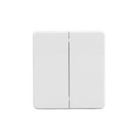 Выключатель ROUND 2 кл проходной (переключатель) 10А с/у перламутр KRANZ