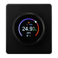 Терморегулятор ROUND Wi-Fi с/у оникс KRANZ