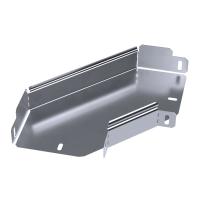 Угол горизонтальный 90 градусов Стандарт INOX (AISI 316) 150х50 Промрукав