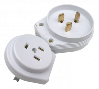 Разъем печной РШ/ВШ 32А 250В пластиковый встраиваемый белый 9133 IN HOME